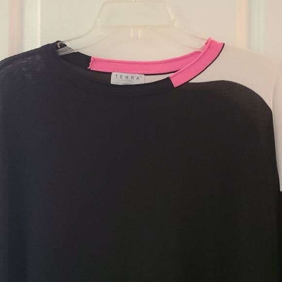 Terra SJ Apparel Colorblock Knit Blouse - Picture 3 of 7